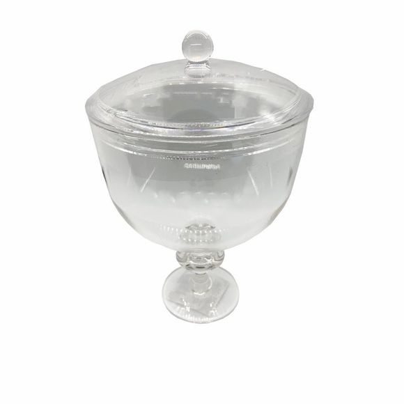 Hampton Art Clear Plastic Candy Holder - Picture 1 of 4